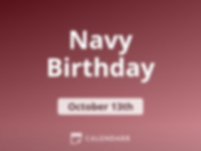 Navy Birthday